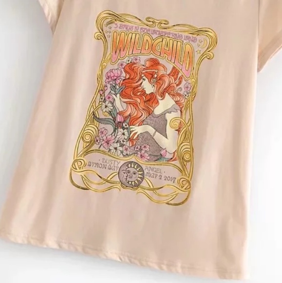 One Left!🔹Boho Wild Child Tee. ⭐⭐⭐⭐⭐ - Picture 5 of 8